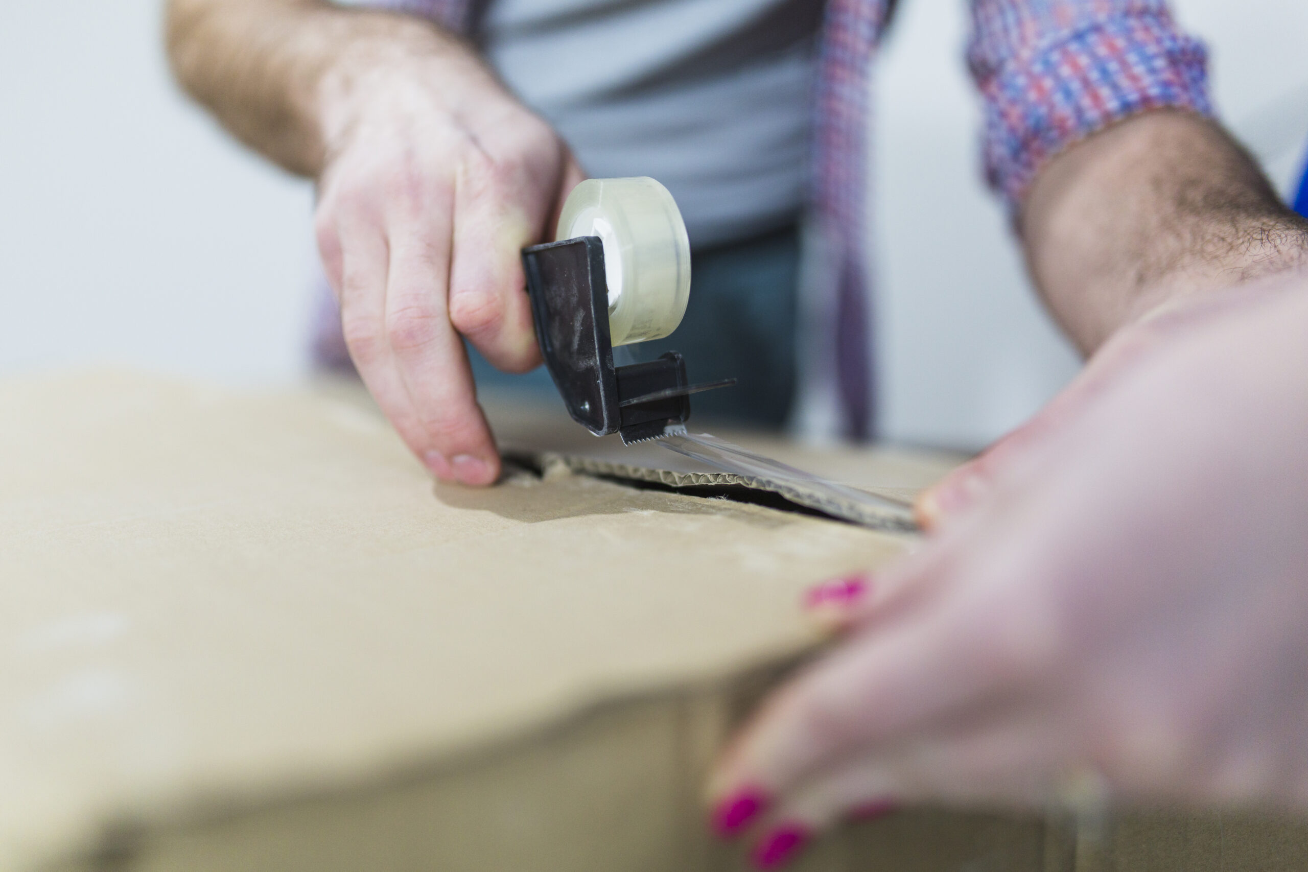 Carpenter building customized furniture